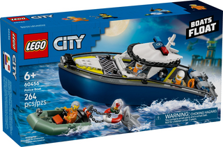 LEGO City Police Boat Building Set 60456