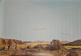 Walthers 949-705 HO Instant Horizons "Dry Desert" Background Scene