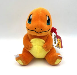 Jazwares Pokemon Charmander Sitting 8 Inch Plush Figure