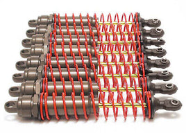 Traxxas - Big Bore Shocks (XX-Long) w/ Red Springs (8 Pack)