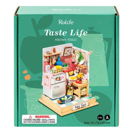 Robotime Rolife Little And Warm Space Taste Life Kitchen Building Set
