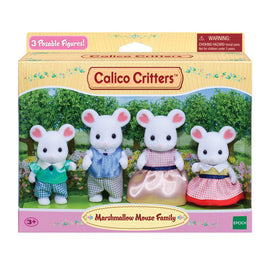 Calico Critters Marshmallow Mouse Family Figure Set