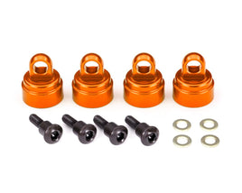 Traxxas - Aluminum Ultra Shock Cap (Orange) (4)