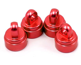 Traxxas - Aluminum Ultra Shock Cap (Red) (4)