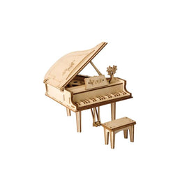 Robotime Rolife Grand Piano Classical 3D Wooden Puzzle Building Set