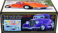 '34 Ford 5-Window Coupe Street Rod (1/25 Scale) Plastic Vehicle Model Kit AMT1384