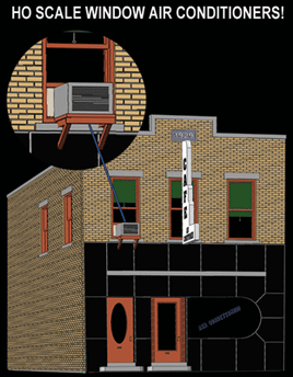 Window Air Conditioning Unit -- Gray HO pkg(4)