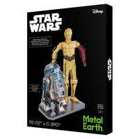 C-3PO & R2-D2 Metal Earth Model Kit