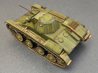 Soviet T60 Late Series Screened Gorky Plant with Full Interior (1/35 Scale) Military Model Kit