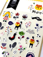 Midori Korean Paper Sticker