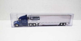 Peterbilt 579 Sleeper Cab Tractor with 53' Reefer Trailer - Assembled -- Kennesaw Transport (blue, white, black)