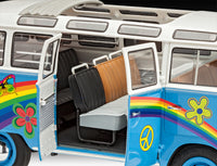 VW T1 Samba Flower Power Bus (1/24 Scale) Vehicle Model Kit