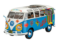VW T1 Samba Flower Power Bus (1/24 Scale) Vehicle Model Kit