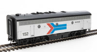 EMD F7 A-B Set - Standard DC -- Amtrak(R) #104, #152 (Phase I, silver, red, blue, black)