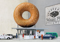 Hole-In-One Donut Shop N Scale Building Kit
