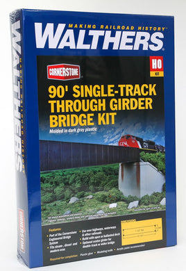 90' Single-Track Railroad Through Girder Bridge