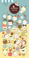 Ice Cream Flat Stickers