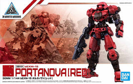 30MM Portanova [Red] (1/144 Scale) Gundam Model Kit