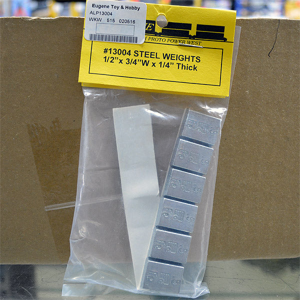 Flat Steel Freight Car Weight Eugene Toy & Hobby