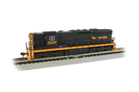 Denver and Rio Grande Western 5307. black and orange. EMD SD9 N Scale Locomotive. Sound and DCC