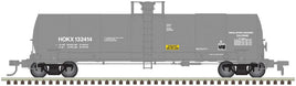 N Hooker Chemical HOKX 132436 (gray) ACF 17,360-Gallon Tank Car