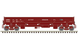 Santa Fe 186208 (Boxcar Red) Difco Side-Dump Car