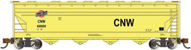 Chicago & North Western 490699 ACF 4-Bay Center-Flow Covered Hopper
