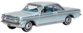 1963-1970 Chevrolet Corvair Coupe - Assembled -- Silver-Blue