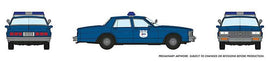 1980-1985 Chevrolet Impala Sedan - Assembled -- Amtrak Police (blue)