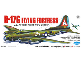 Boeing B17G Flying Fortress 1/28 Scale Balsa Model