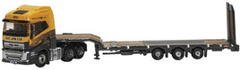 2012 Volvo FH4 with Nooteboom 3-Axle Low Loader Trailer - Assembled -- Job (black, yellow)
