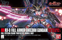 HGUC #199 Full Armor Unicorn Gundam (Destroy Mode/Red Color Ver.) (1/144th Scale) Plastic Gundam Model Kit