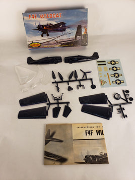 Aurora Rare F4F Wildcat Plastic Model Kit