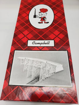 Campbell Scale Models HO Scale Tall Curved Trestle