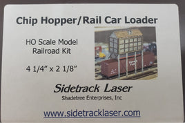 Sidetrack Laser HO Scale Chip Hopper/Rail Car Loader Model Kit