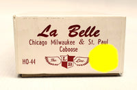 LaBelle Chicago, Milwaukee & St. Paul HO Caboose Kit