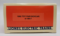 Lionel #619917 1992 Toy Fair Limited Run Boxcar