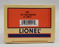 Lionel #629217 1997 Toy Fair Limited Run Boxcar