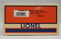 Lionel #29412 Tabasco Brand Vat Car