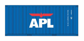 A-Line 20' Corrugated Container with Corrugated Doors - American Presidents Line - APLU