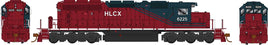 Helm Leasing HLCX 6225 (maroon, blue, Version 2) GMD SD40-2  - Standard DC - Executive Line