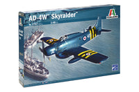 Italeri AD-4W Skyraider 48th Scale Aircraft Model Kit