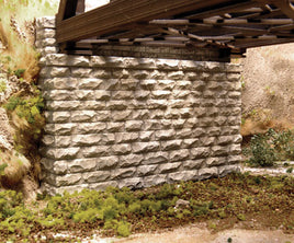 Double-Track Cut Stone Bridge Abutment 214-8450