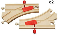 Mechanical Wooden Track Switches