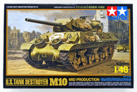 U.S. Tank Destroyer M10, Mid Production (1/48th Scale) Military Model Kit