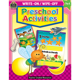 Preschool Activities Write-On Wipe-Off