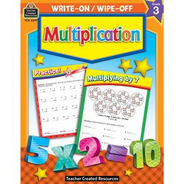 Multiplication Write-On Wipe-Off