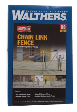Chain Link Fence HO Scale