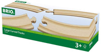 Large Curved Wooden Tracks