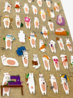 Popo Rabbit Gel Stickers